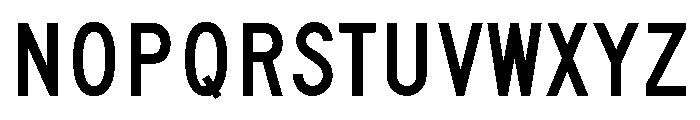 FHWASeriesC2020plus10 Font UPPERCASE