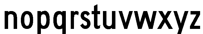 FHWASeriesC2020plus20 Font LOWERCASE