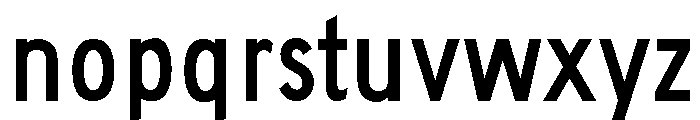 FHWASeriesC2020plus30 Font LOWERCASE