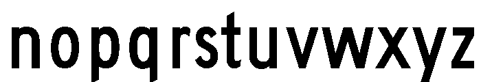 FHWASeriesC2020plus50 Font LOWERCASE