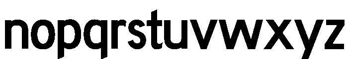 FHWASeriesD2020minus50 Font LOWERCASE