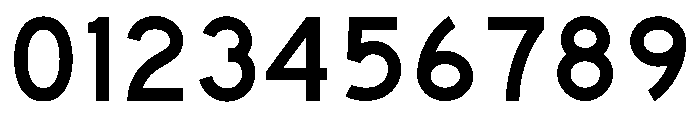 FHWASeriesD2020plus0 Font OTHER CHARS