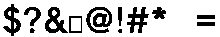 FHWASeriesD2020plus0 Font OTHER CHARS