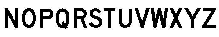 FHWASeriesD2020plus0 Font UPPERCASE