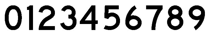 FHWASeriesD2020plus10 Font OTHER CHARS