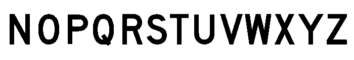 FHWASeriesD2020plus30 Font UPPERCASE