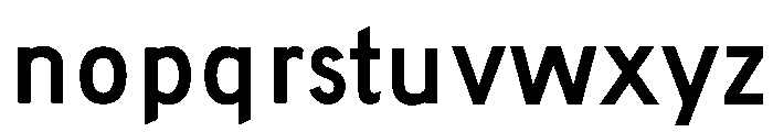 FHWASeriesD2020plus50 Font LOWERCASE