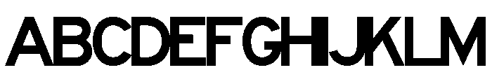 FHWASeriesE2020minus100 Font UPPERCASE