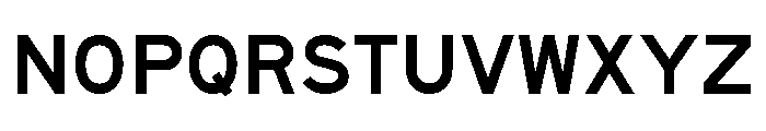 FHWASeriesE2020minus10 Font UPPERCASE