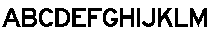 FHWASeriesE2020minus50 Font UPPERCASE