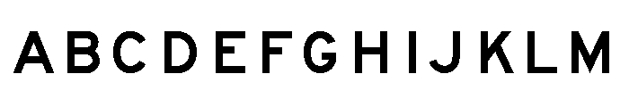 FHWASeriesE2020plus100 Font UPPERCASE