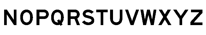 FHWASeriesE2020plus10 Font UPPERCASE