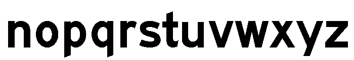 FHWASeriesE2020plus20 Font LOWERCASE