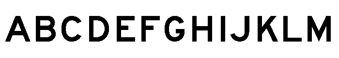 FHWASeriesE2020plus30 Font UPPERCASE