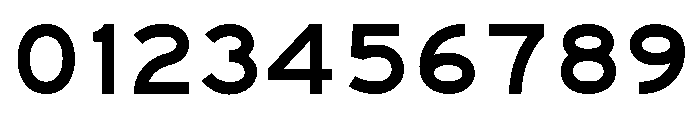 FHWASeriesE2020plus40 Font OTHER CHARS