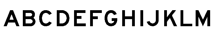 FHWASeriesE2020plus40 Font UPPERCASE