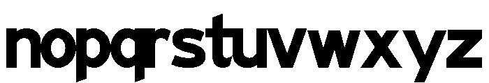 FHWASeriesEmod2020minus100 Font LOWERCASE