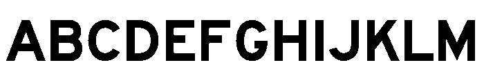 FHWASeriesEmod2020minus20 Font UPPERCASE