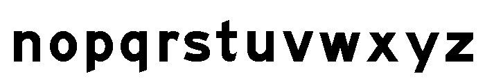 FHWASeriesEmod2020minus20 Font LOWERCASE