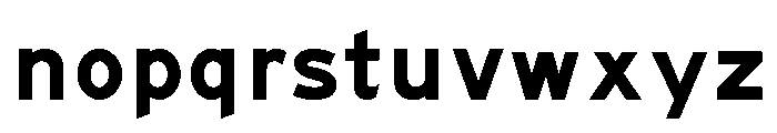 FHWASeriesEmod2020minus30 Font LOWERCASE
