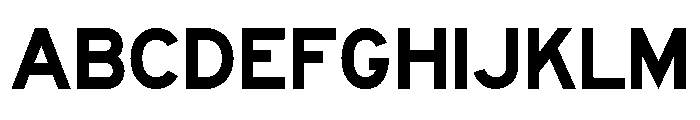 FHWASeriesEmod2020minus40 Font UPPERCASE