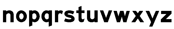 FHWASeriesEmod2020minus50 Font LOWERCASE