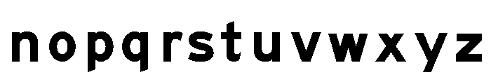 FHWASeriesEmod2020plus0 Font LOWERCASE