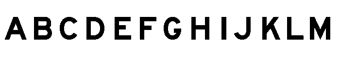 FHWASeriesEmod2020plus100 Font UPPERCASE