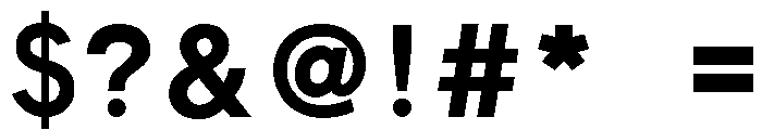 FHWASeriesEmod2020plus20 Font OTHER CHARS
