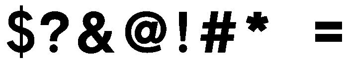 FHWASeriesEmod2020plus30 Font OTHER CHARS