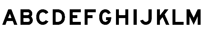 FHWASeriesEmod2020plus30 Font UPPERCASE