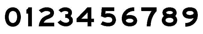 FHWASeriesEmod2020plus40 Font OTHER CHARS