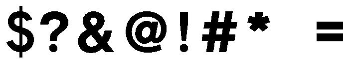 FHWASeriesEmod2020plus40 Font OTHER CHARS