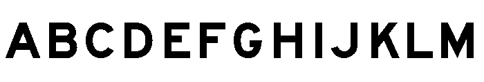 FHWASeriesEmod2020plus40 Font UPPERCASE