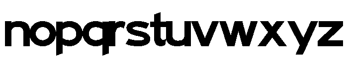 FHWASeriesF2020minus100 Font LOWERCASE