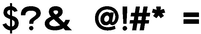 FHWASeriesF2020minus30 Font OTHER CHARS