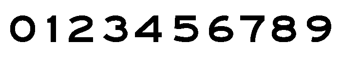 FHWASeriesF2020plus100 Font OTHER CHARS