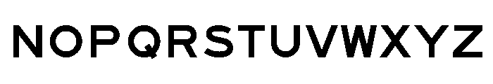 FHWASeriesF2020plus10 Font UPPERCASE
