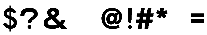 FHWASeriesF2020plus20 Font OTHER CHARS