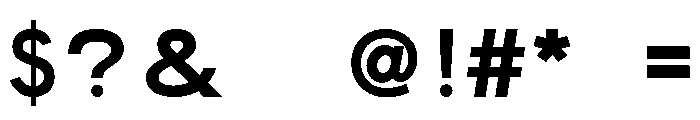 FHWASeriesF2020plus40 Font OTHER CHARS