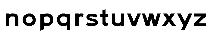 FHWASeriesF2020plus40 Font LOWERCASE