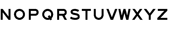 FHWASeriesF2020plus50 Font UPPERCASE