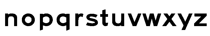 FHWASeriesF2020plus50 Font LOWERCASE