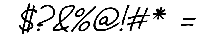 Fh_Hyperbole-Italic Font OTHER CHARS