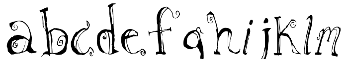 Fh_Letter Font LOWERCASE