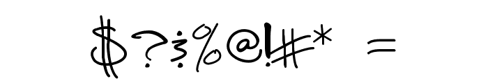 Fh_Script Font OTHER CHARS