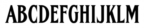 FHA Condensed French  Regular Font UPPERCASE