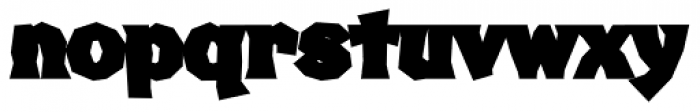 FHA Broken Gothic Busted D Font LOWERCASE