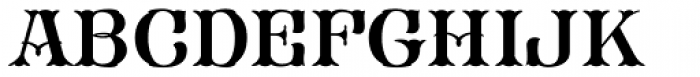 FHA Modified Tuscan Roman Font UPPERCASE
