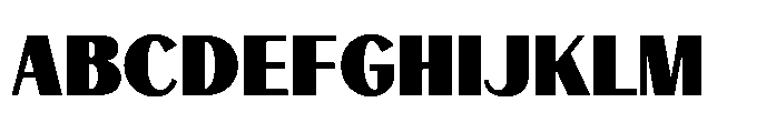 Fhagi Black Font UPPERCASE